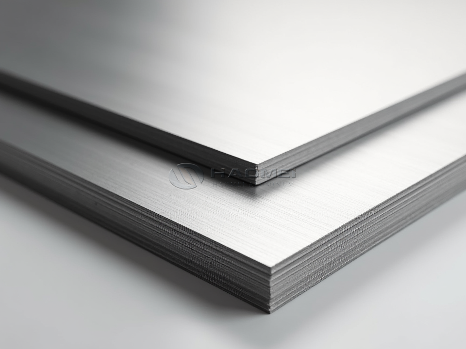 Silver Brushed Aluminum Panel