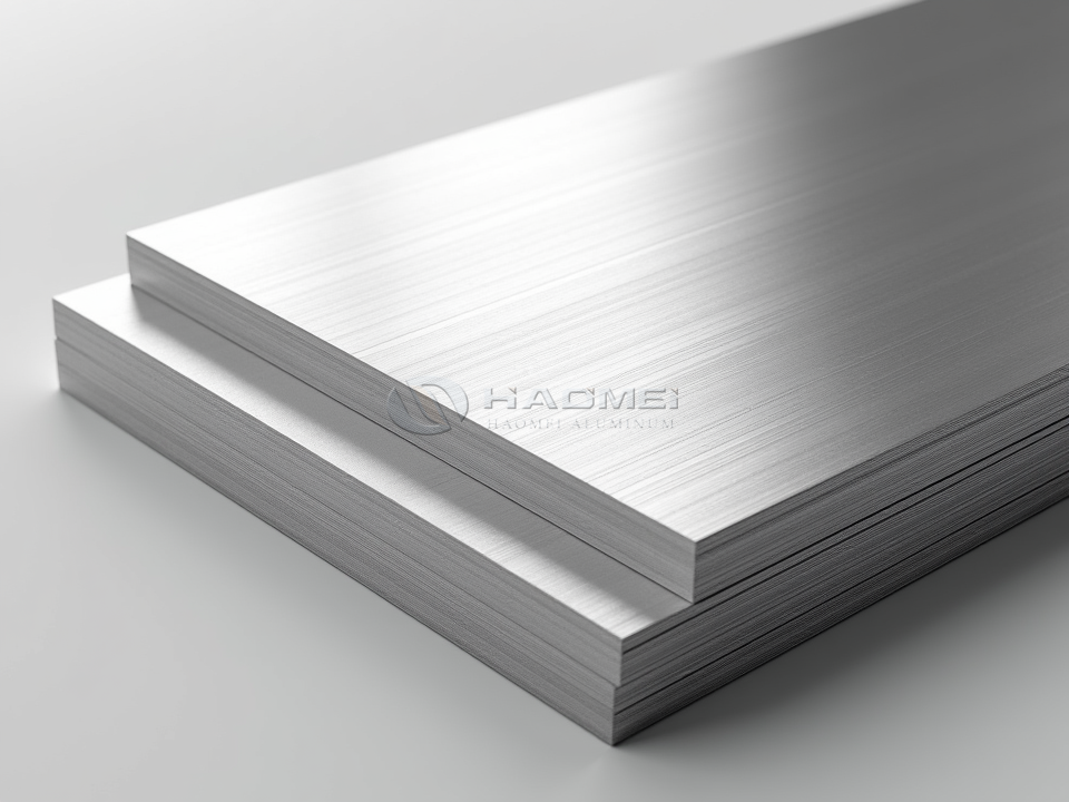 Silver Brushed Aluminum Sheet