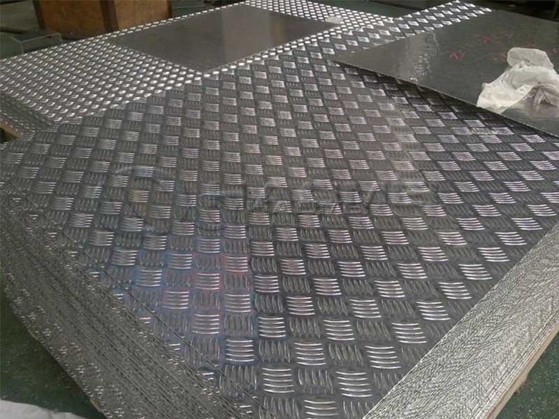 Five Bar Aluminum Tread Plate