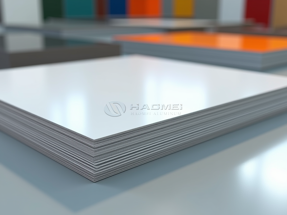 Sublimated Aluminum Sheet Blank