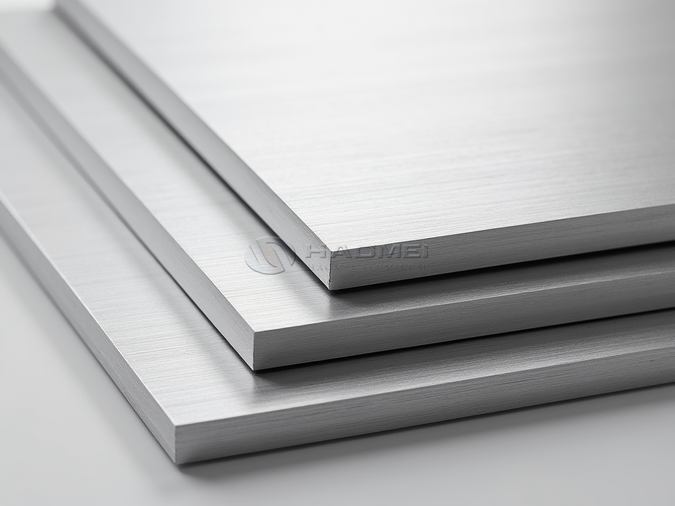 Anodized Brushed Aluminum Plate