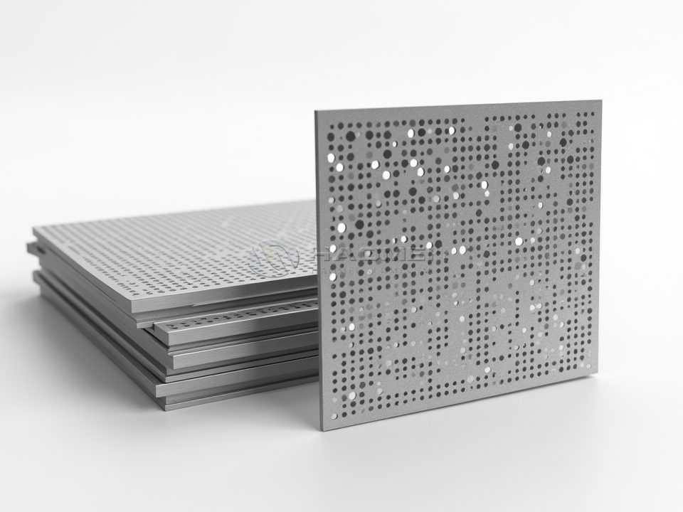 Hexagonal Hole Perforated Aluminum Sheet