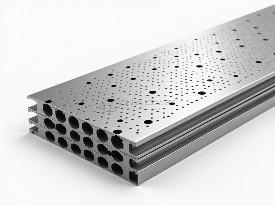 Panel de aluminio perforado con patr&oacute;n personalizado