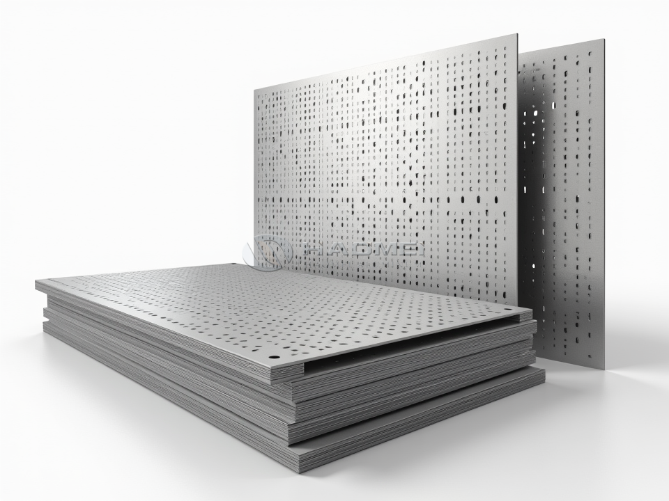 Slotted Hole Perforated Aluminum Sheet