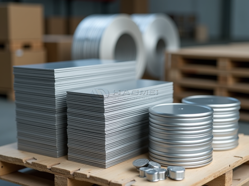 Lacquered Aluminum Closure Sheet