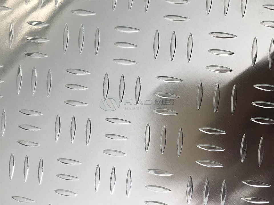 Three Bar Aluminum Tread Plate
