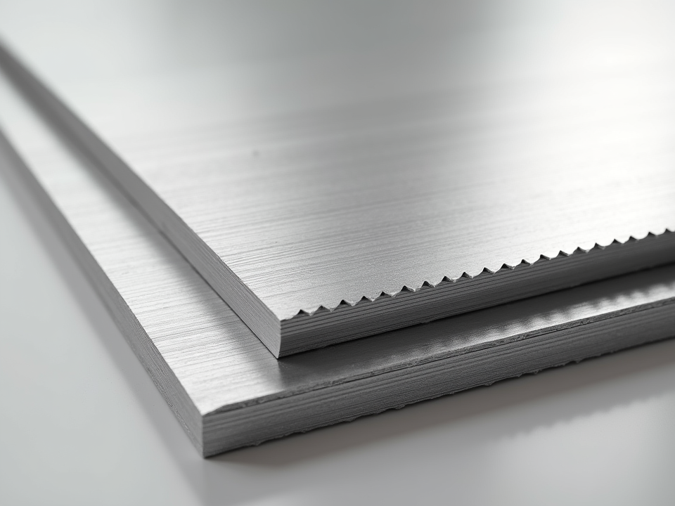 Silver Brushed Aluminum Sheet