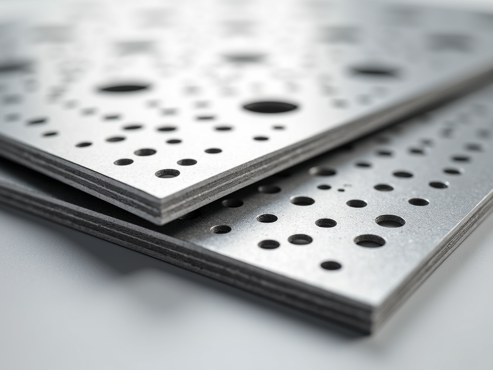 Slotted Hole Perforated Aluminum Sheet