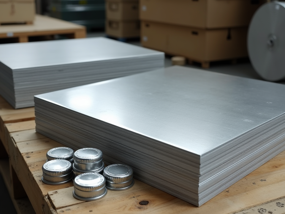 Printed Aluminum Closure Sheet